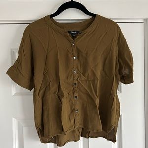 Madewell button down blouse